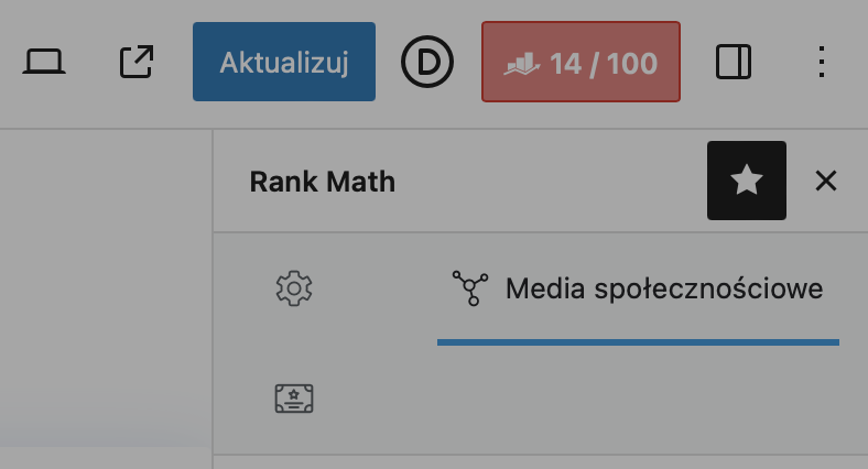 Plik:Ustawienie Rank Math we wpisie.png